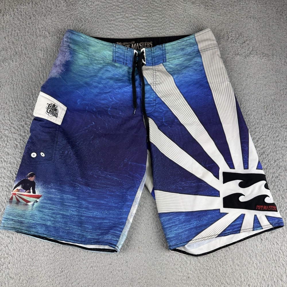 2011 Billabong Andy Irons Rising Sun Pipe‎ Masters Board Shorts Men's 34